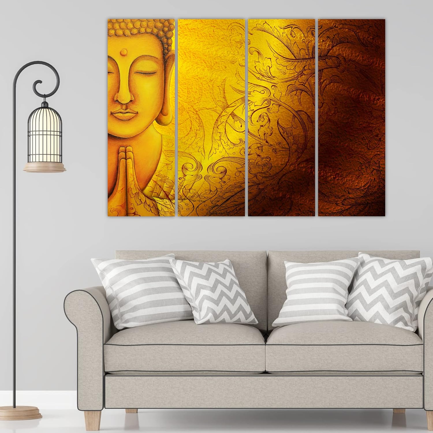 inep-b09sy8h6yp-close-up-of-buddha-mazing-4-panel-framed-wall-art-showing-vivid-splash-proof-vinyl-prints(1).jpg